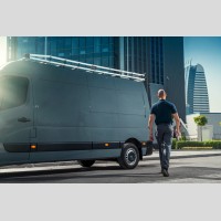 AluRack Construction s hliníkovým nakladacím valcom pre Citröen Jumper